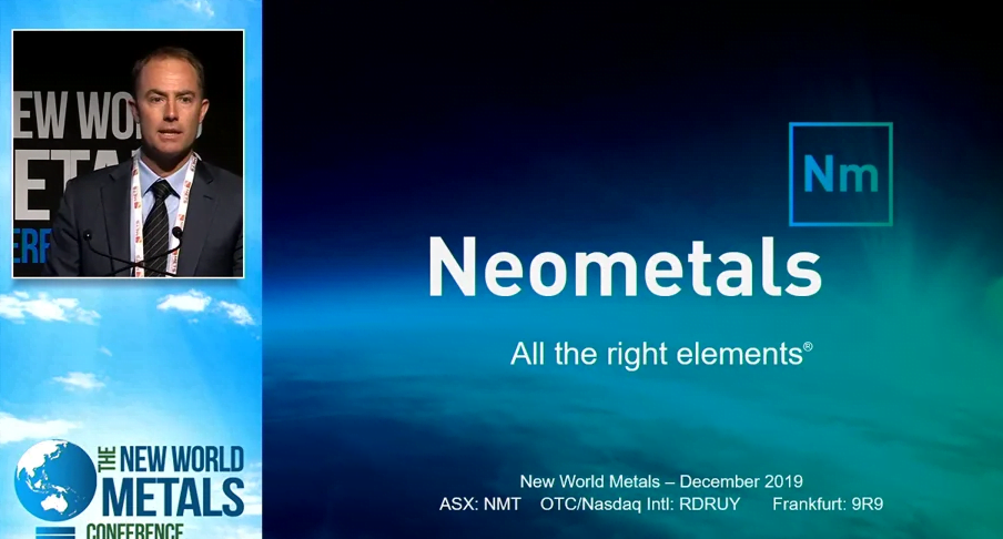 New World Metals Conference – December 2019